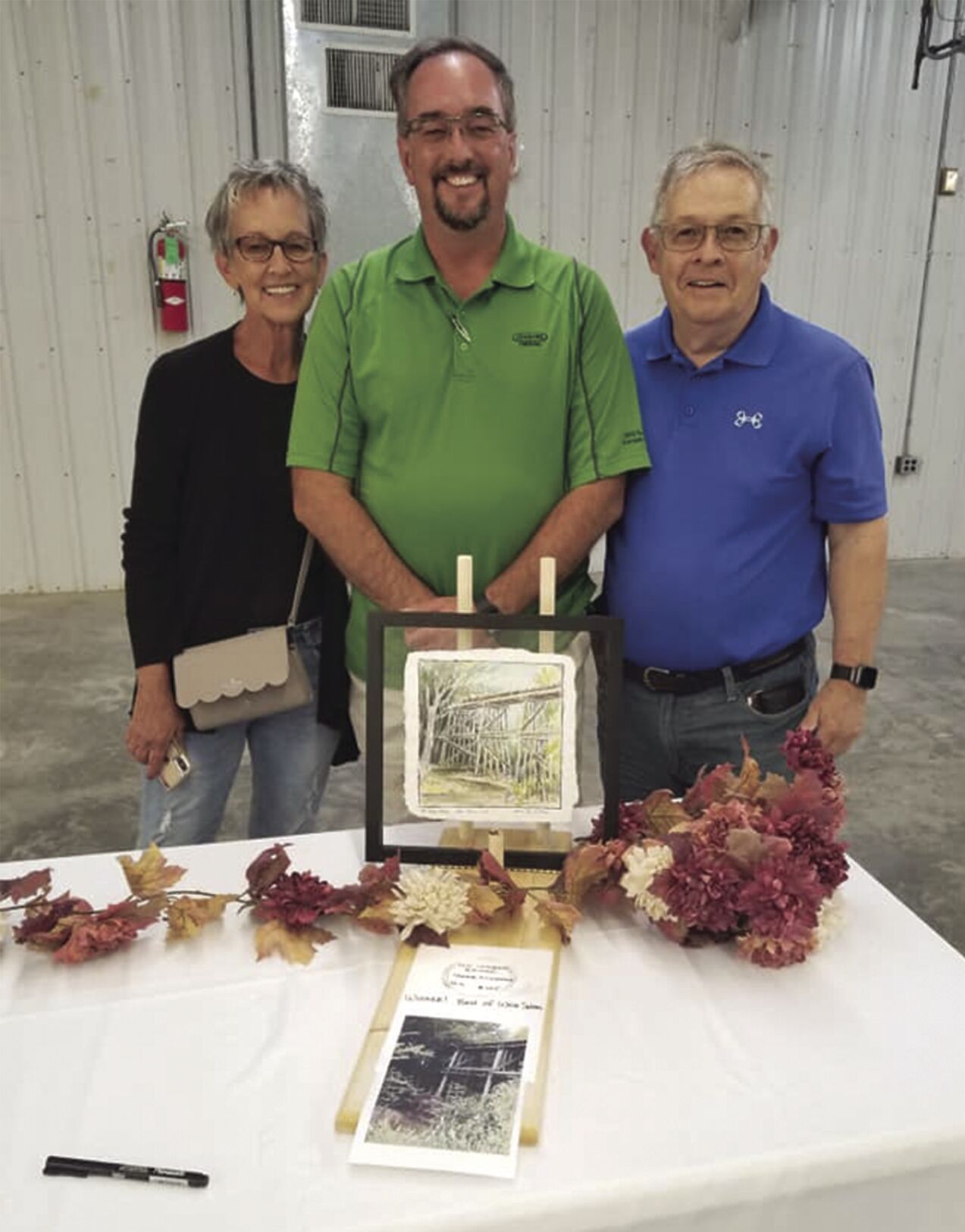 2020 Plein Air Paint-Out of Edwards County successful (The Wooden Bridge)